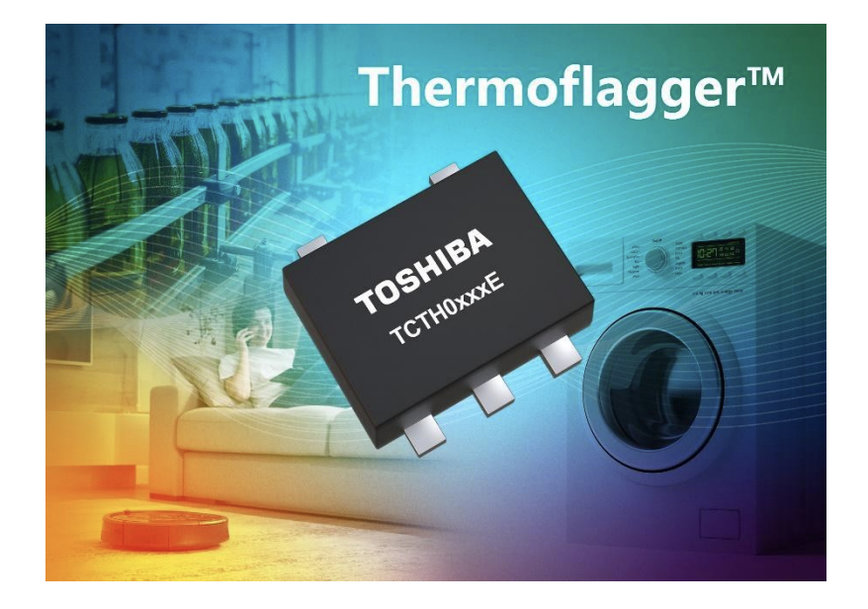 TOSHIBA ANNOUNCES THERMOFLAGGERTM OVER-TEMPERATURE DETECTION ICS
